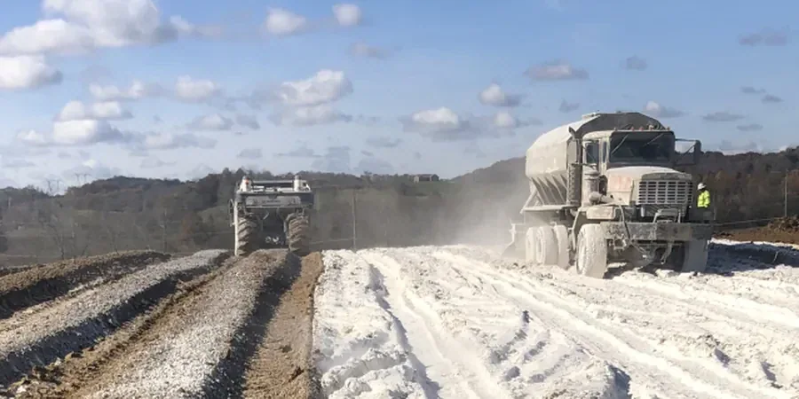 Illustrative image of Soil stabilization for roads in Calgary