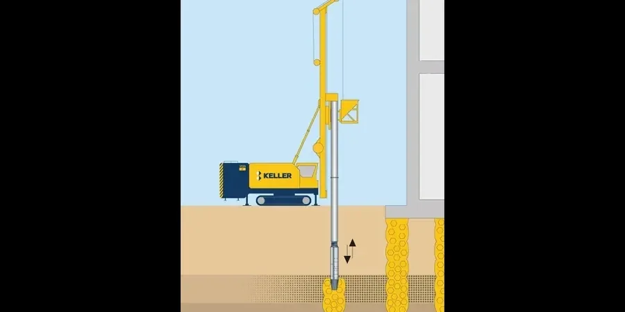 Illustrative image of Vibrocompaction design in Calgary